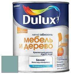Краска DULUX LUXIUM МЕБЕЛЬ И ДЕРЕВО матовая краска цвет NCS S 3020-B60G 