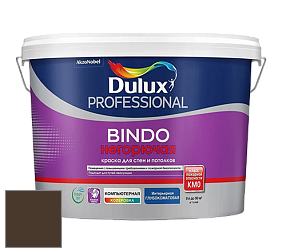 Краска DULUX LUXIUM BINDO НЕГОРЮЧАЯ 9л глубокоматовая краска цвет RAL 8014 