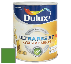 Краска DULUX LUXIUM ULTRA RESIST КУХНЯ И ВАННАЯ полуматовая ультрастойкая краска цвет 54GY 21/527 