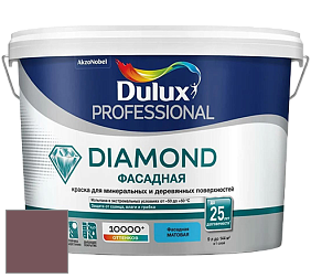 Краска DULUX LUXIUM DIAMOND ФАСАДНАЯ матовая краска цвет NCS S 6020-R10B 