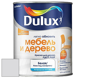 Краска DULUX LUXIUM МЕБЕЛЬ И ДЕРЕВО матовая краска цвет 90BB 73/022 Arctic Char