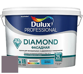 Краска DULUX LUXIUM DIAMOND ФАСАДНАЯ матовая краска цвет 30RR 19/068 