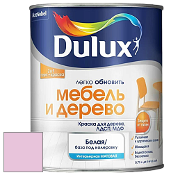 Краска DULUX LUXIUM МЕБЕЛЬ И ДЕРЕВО матовая краска цвет 94RB 64/182 Sorbet
