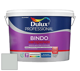Краска DULUX LUXIUM BINDO НЕГОРЮЧАЯ 9л глубокоматовая краска цвет RAL 7035 