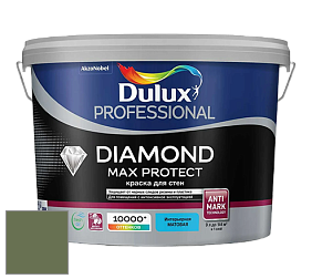 Краска DULUX LUXIUM DIAMOND MAX PROTECT матовая краска цвет 18GY 18/160 Brazilian Forest