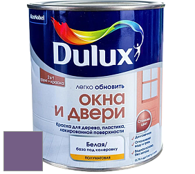 Краска DULUX LUXIUM ОКНА И ДВЕРИ полуматовая краска цвет 50RB 14/232 