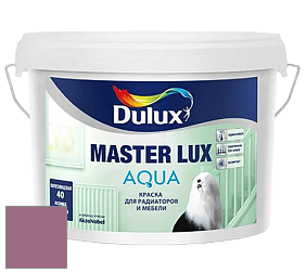 Краска DULUX LUXIUM MASTER LUX AQUA полуглянцевая краска цвет 30RR 21/237 