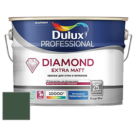Краска DULUX LUXIUM DIAMOND EXTRA MATT глубокоматовая краска цвет NCS S 7020-G10Y 