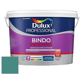 Краска DULUX LUXIUM BINDO НЕГОРЮЧАЯ 9л глубокоматовая краска цвет RAL 6033 