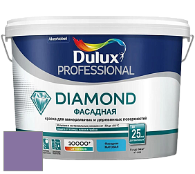 Краска DULUX LUXIUM DIAMOND ФАСАДНАЯ матовая краска цвет RAL 4011 