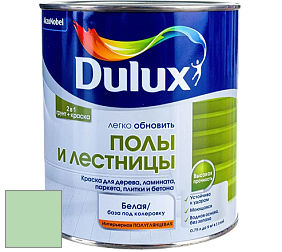 Краска DULUX LUXIUM ПОЛЫ И ЛЕСТНИЦЫ полуглянцевая краска цвет RAL 6019 