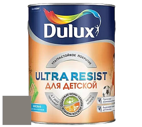 Краска DULUX LUXIUM ULTRA RESIST ДЛЯ ДЕТСКОЙ ультрастойкая матовая краска цвет NCS S 5502-Y20R 