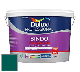 Краска DULUX LUXIUM BINDO НЕГОРЮЧАЯ 9л глубокоматовая краска цвет RAL 6026 