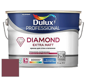 Краска DULUX LUXIUM DIAMOND EXTRA MATT глубокоматовая краска цвет 70RR 10/250 Tapestry Red