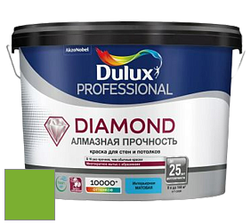 Краска DULUX LUXIUM DIAMOND MATT матовая краска цвет 30GY 34/600 