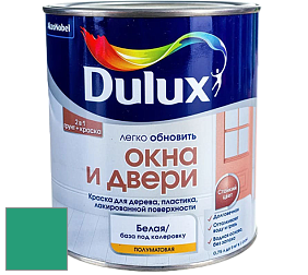 Краска DULUX LUXIUM ОКНА И ДВЕРИ полуматовая краска цвет 21GG 28/387 Scenic Ripple