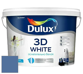 Краска DULUX LUXIUM 3D WHITE матовая краска цвет NCS S 4040-R80B 