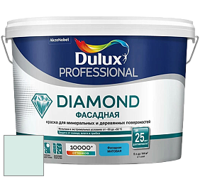 Краска DULUX LUXIUM DIAMOND ФАСАДНАЯ матовая краска цвет NCS S 0510-B70G 