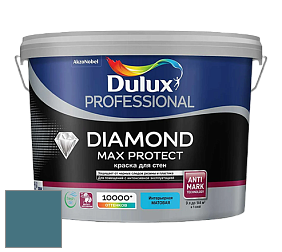 Краска DULUX LUXIUM DIAMOND MAX PROTECT матовая краска цвет NCS S 5030-B10G 