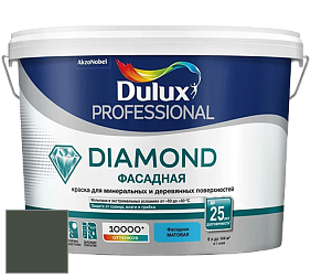 Краска DULUX LUXIUM DIAMOND ФАСАДНАЯ матовая краска цвет NCS S 8010-G30Y 
