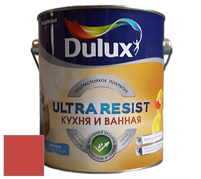 Краска DULUX LUXIUM ULTRA RESIST КУХНЯ И ВАННАЯ матовая ультрастойкая краска цвет 28YR 19/621 