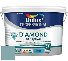 Краска DULUX LUXIUM DIAMOND ФАСАДНАЯ матовая краска цвет NCS S 3020-B30G 