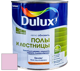 Краска DULUX LUXIUM ПОЛЫ И ЛЕСТНИЦЫ полуглянцевая краска цвет 94RB 64/182 Sorbet