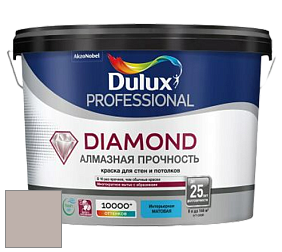 Краска DULUX LUXIUM DIAMOND MATT матовая краска цвет 50YR 47/057 Grey Mauve