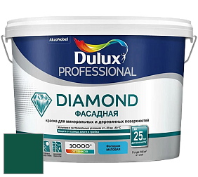 Краска DULUX LUXIUM DIAMOND ФАСАДНАЯ матовая краска цвет 28GG 08/229 Acadia Gem