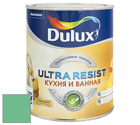 Краска DULUX LUXIUM ULTRA RESIST КУХНЯ И ВАННАЯ полуматовая ультрастойкая краска цвет 10GG 40/352 Emerald delight 5