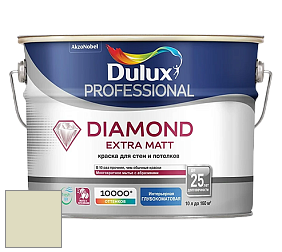 Краска DULUX LUXIUM DIAMOND EXTRA MATT глубокоматовая краска цвет NCS S 1010-G70Y 