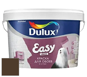 Краска DULUX LUXIUM EASY матовая краска цвет RAL 8028 