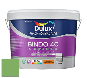 Краска DULUX LUXIUM BINDO 40 Специальная полуглянцевая краска цвет 50GY 36/407 