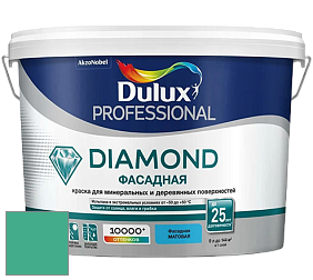 Краска DULUX LUXIUM DIAMOND ФАСАДНАЯ матовая краска цвет NCS S 2050-B90G 
