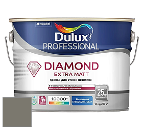 Краска DULUX LUXIUM DIAMOND EXTRA MATT глубокоматовая краска цвет NCS S 6005-G80Y 
