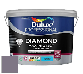 Краска DULUX LUXIUM DIAMOND MAX PROTECT матовая краска цвет 42RB 21/094 Plum Paste