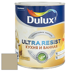 Краска DULUX LUXIUM ULTRA RESIST КУХНЯ И ВАННАЯ полуматовая ультрастойкая краска цвет NCS S 3010-Y 