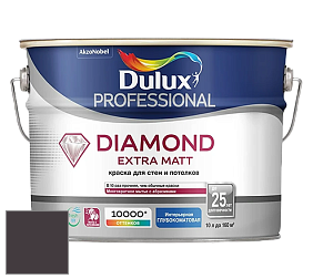 Краска DULUX LUXIUM DIAMOND EXTRA MATT глубокоматовая краска цвет NCS S 8505-R20B 