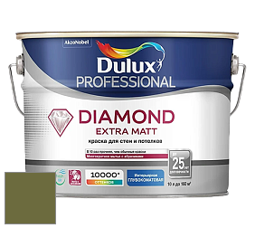 Краска DULUX LUXIUM DIAMOND EXTRA MATT глубокоматовая краска цвет 90YY 15/279 Ludlow Falls