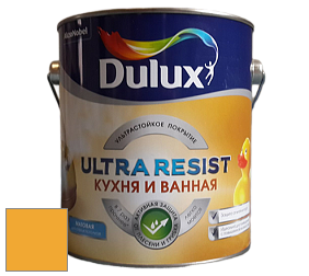 Краска DULUX LUXIUM ULTRA RESIST КУХНЯ И ВАННАЯ матовая ультрастойкая краска цвет 12YY 51/682 Rich Havana 5
