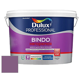 Краска DULUX LUXIUM BINDO НЕГОРЮЧАЯ 9л глубокоматовая краска цвет 90RB 16/244 