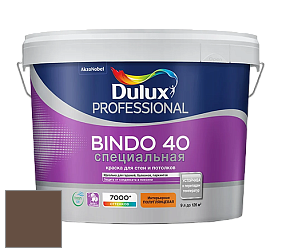Краска DULUX LUXIUM BINDO 40 Специальная полуглянцевая краска цвет 80YR 09/163 Roasted pumpkin 1