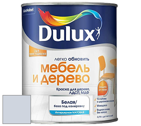 Краска DULUX LUXIUM МЕБЕЛЬ И ДЕРЕВО матовая краска цвет NCS S 1010-R70B 
