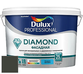 Краска DULUX LUXIUM DIAMOND ФАСАДНАЯ матовая краска цвет RAL 6006 