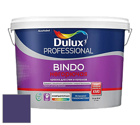 Краска DULUX LUXIUM BINDO НЕГОРЮЧАЯ 9л глубокоматовая краска цвет 18RB 08/286 Victory