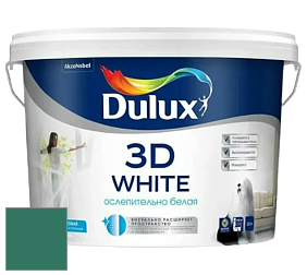Краска DULUX LUXIUM 3D WHITE матовая краска цвет RAL 6000 