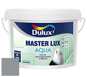 Краска DULUX LUXIUM MASTER LUX AQUA полуглянцевая краска цвет 30BG 31/022 Quartz flint 1