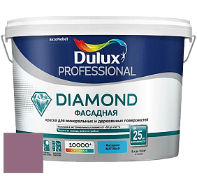 Краска DULUX LUXIUM DIAMOND ФАСАДНАЯ матовая краска цвет 30RR 20/205 