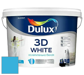 Краска DULUX LUXIUM 3D WHITE матовая краска цвет 80BG 39/354 Pim's Blue
