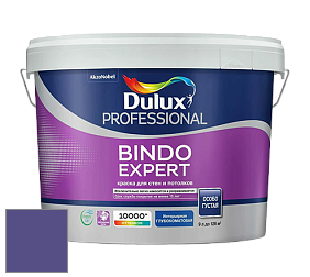 Краска DULUX LUXIUM BINDO EXPERT глубокоматовая краска цвет NCS S 4050-R60B 